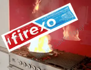 how to survive a fire. Firexo Pan Fire Extinguisher