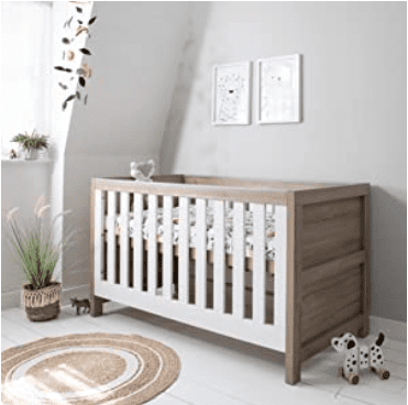 Tutti Bambini Cot Bed. meets cot safety standards uk
