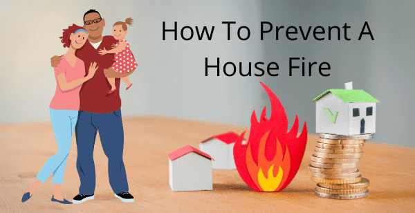 happy secure family that know how to prevent a house fire