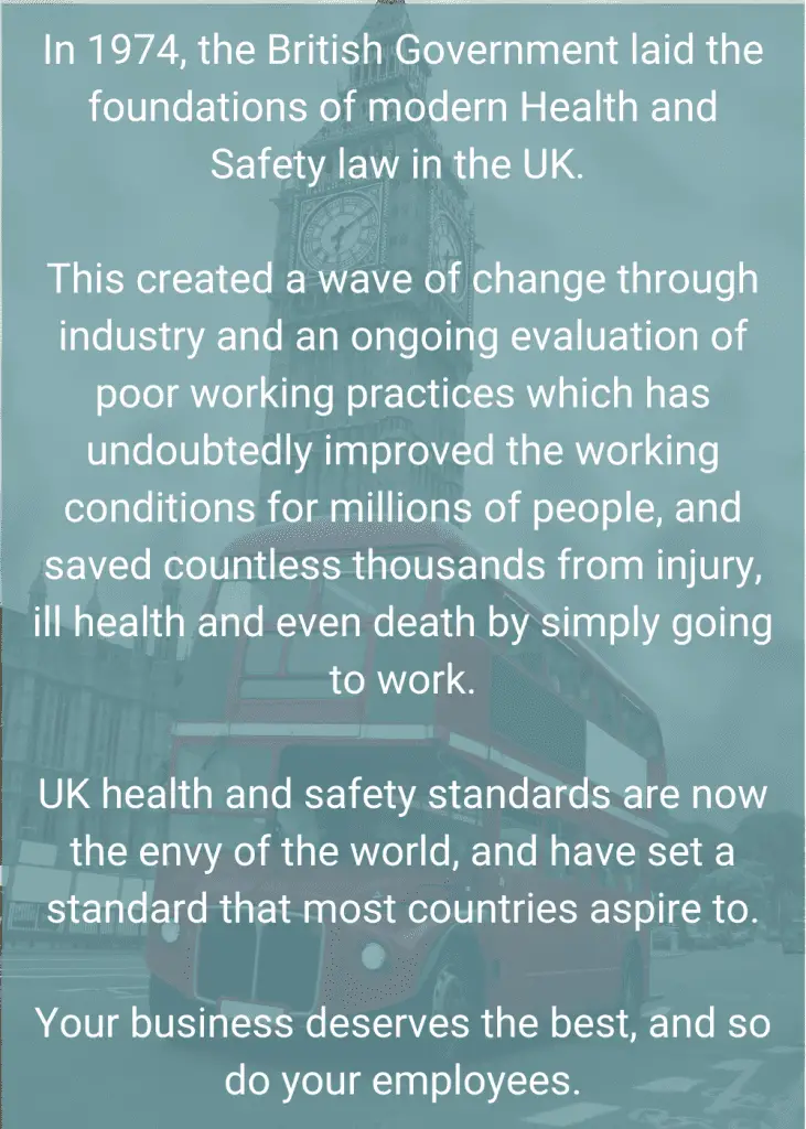 health and safety at work act 